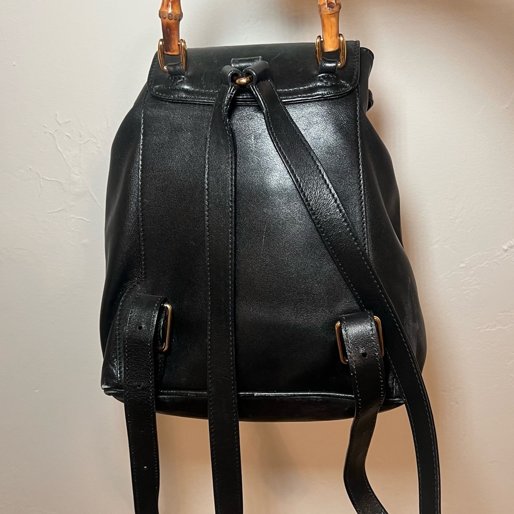 Vintage Gucci Bamboo mini backpack - Picture 6 of 9